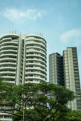 Obraz premium Singapore, Asia, a tall building