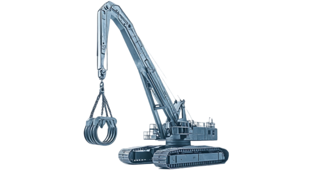 A large industrial crane designed for lifting heavy materials.