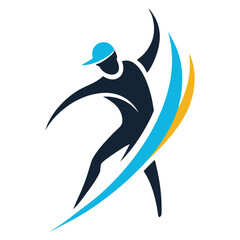 Vector art of logo with abstract presentation