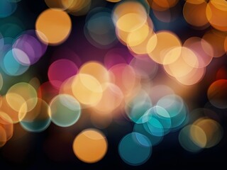 abstract bokeh background