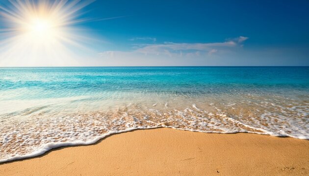 sommer sonne strand und meer im urlaub