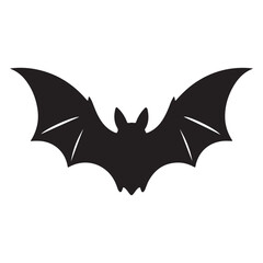 Halloween bat set. Black silhouette Halloween bat vector illustration, set of halloween bats halloween bat and bats Bats Silhouettes
 