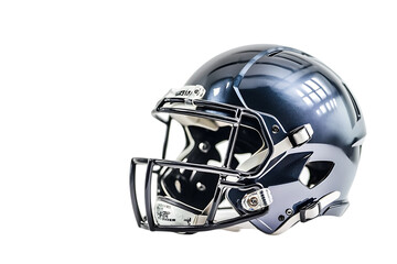 A modern football helmet designed for safety and performance.