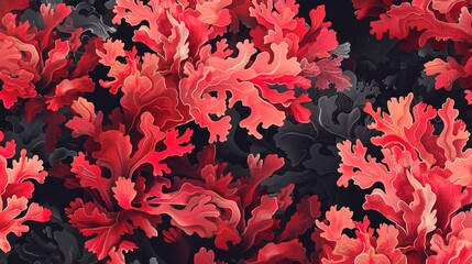 coral seamless pattern wallpaper