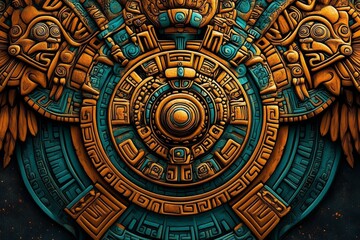 Beautifully Crafted Mayan Patterns for Creative Use