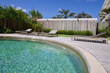 edificios, flores, plantas, verde