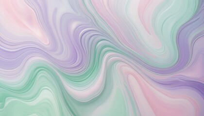 Pastel Swirls Abstract Liquid Marble Background
