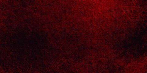 Old red scratched wall grungy background or texture, grungy red or black canvas  texture, popular textured old wall, halloween event background.