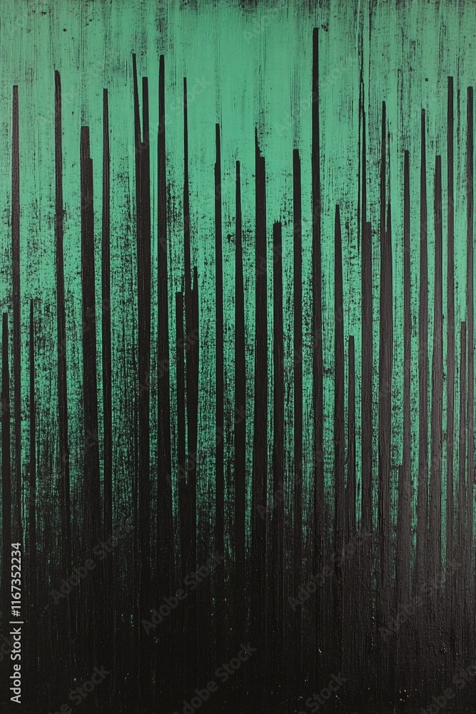 Poster deep forest green fading into charcoal black with a textured grain overlay for depth.