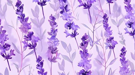 lavender seamless pattern wallpaper