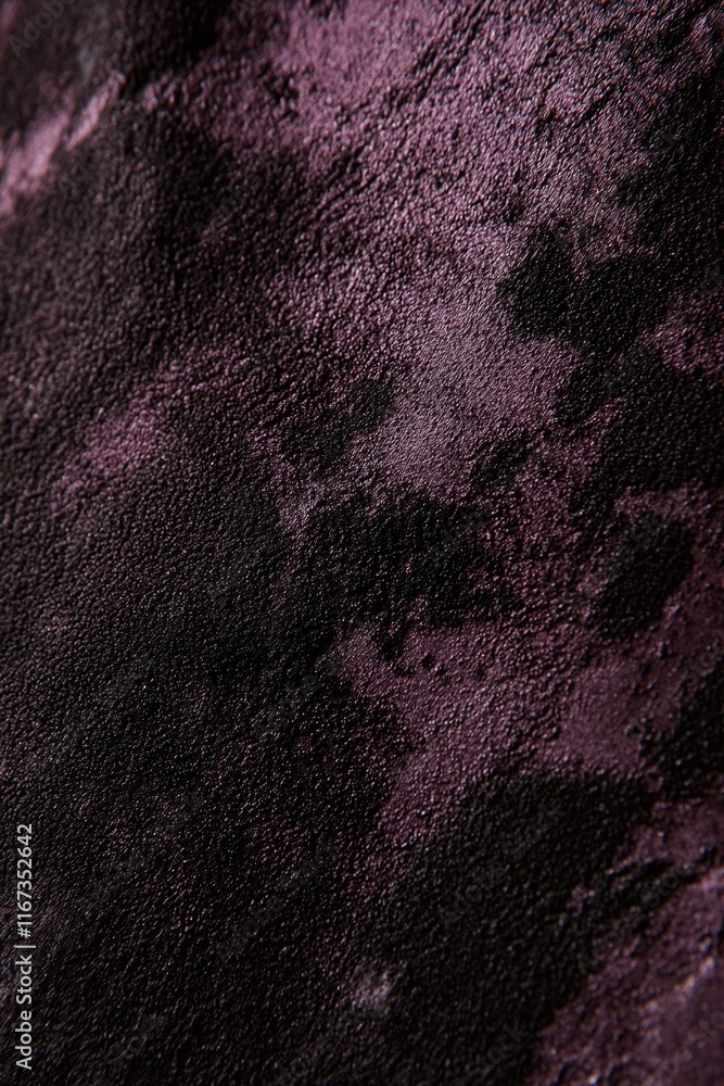 Poster deep maroon transitioning into black with speckled noise texture for a dramatic design.