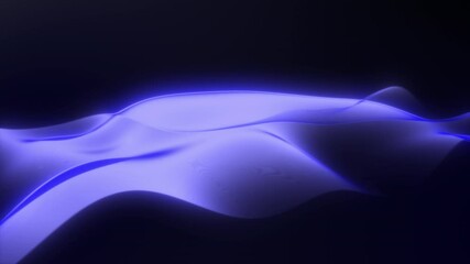 Abstarct blue and purple neon colors glow moving cyclically disappearing energy wave background 4k .Seamless loop backdrop. Liquid gradient of modern animation.
- Powered by Adobe