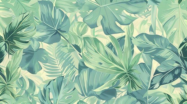 mint green seamless pattern wallpaper