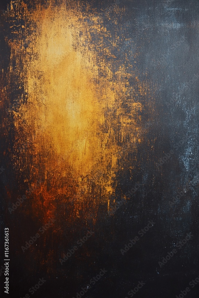 Poster gradient banner blending deep amber into black textured with a soft grain overlay.