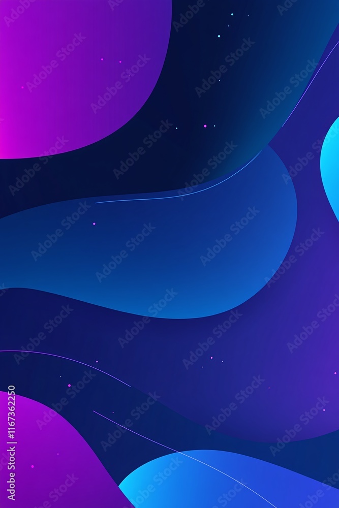 Poster gradient banner with midnight blue fading into jet black overlaid with subtle grain and dynamic ligh
