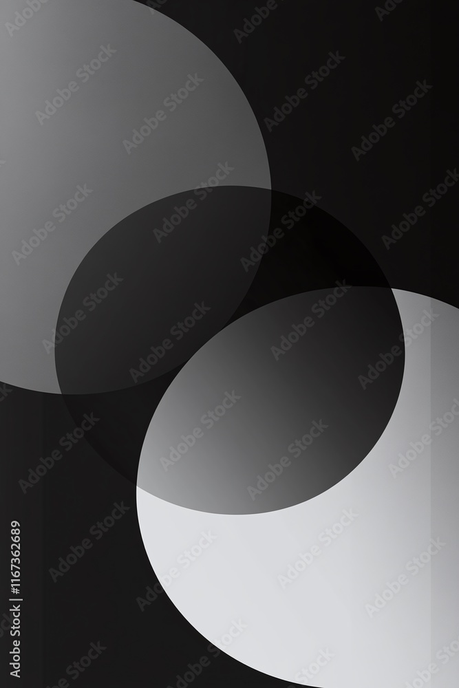 Poster gradient design with charcoal black to slate gray fade featuring a gritty noise overlay.