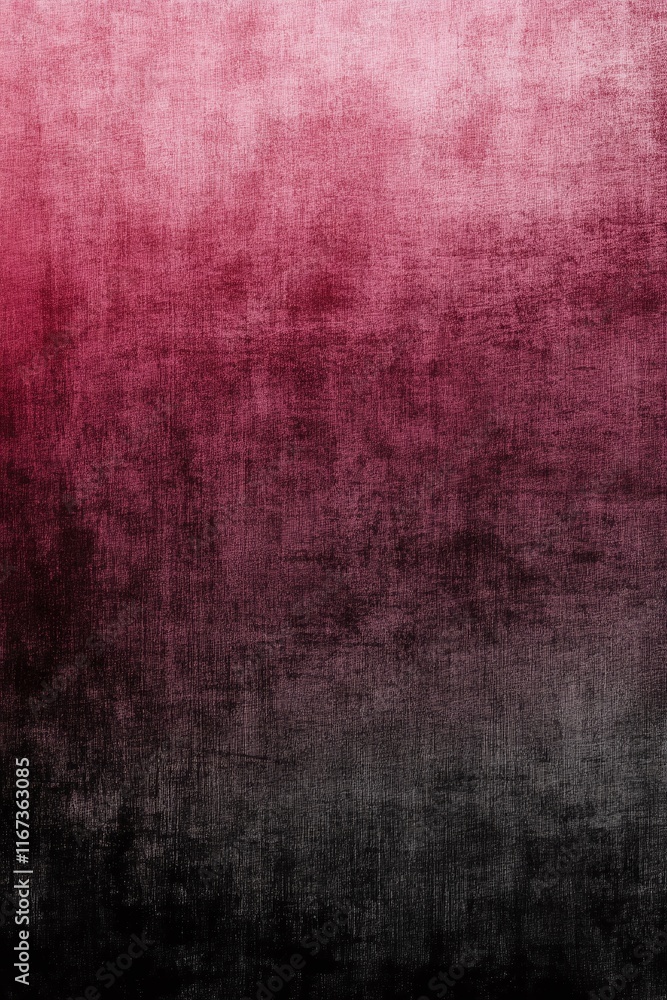 Poster gradient design with deep maroon transitioning into black layered with grainy textures.
