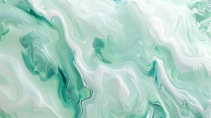 Obraz premium mint green seamless pattern wallpaper