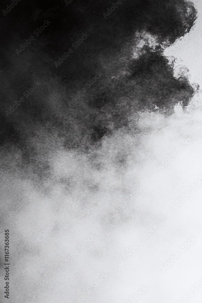 Poster gradient poster featuring a smoky gray to jet black fade enhanced with soft noise textures.