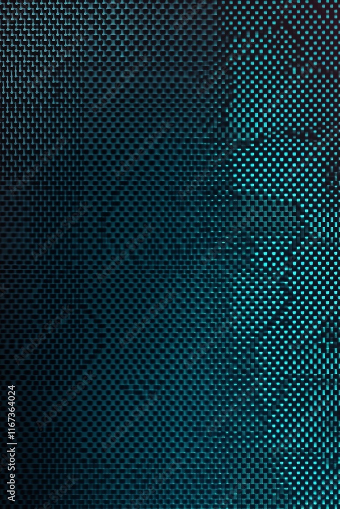 Poster gradient wallpaper transitioning from dark teal into black textured with subtle grain effects.