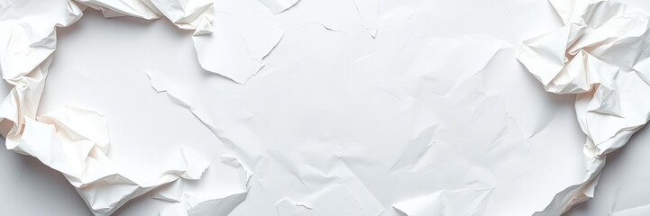 Crumpled green paper with text on bad credit, unable to repay debt, torn colorful background, inability, repayment