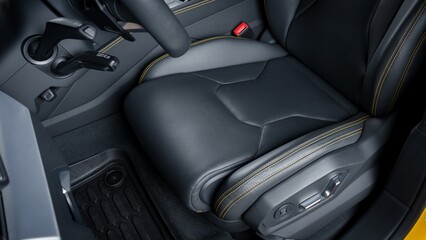 Drivers seat in a car