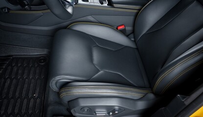 Drivers seat in a car