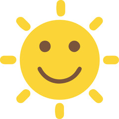 isolated Yellow sun icon symbol Vector, Yellow sun icon color symbol Silhouette, Yellow sun icon icon set, Yellow sun icon   logo,Yellow sun icon Vector illustration, Vector Graphic, EPS 10 , clip art