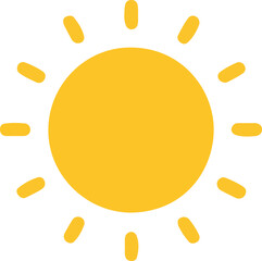 isolated Yellow sun icon symbol Vector, Yellow sun icon color symbol Silhouette, Yellow sun icon icon set, Yellow sun icon   logo,Yellow sun icon Vector illustration, Vector Graphic, EPS 10 , clip art