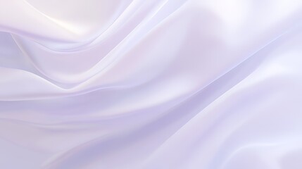 Obraz premium Soft Lavender Fabric Draped in Gentle Waves