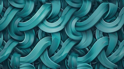 Fototapeta premium aqua marine seamless pattern wallpaper