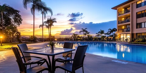 Fototapeta premium real estate photo of timeshare 