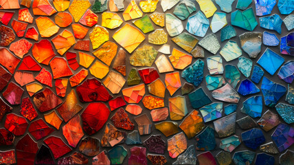 Beautiful Mosaic Designs in a Cascade of Colors