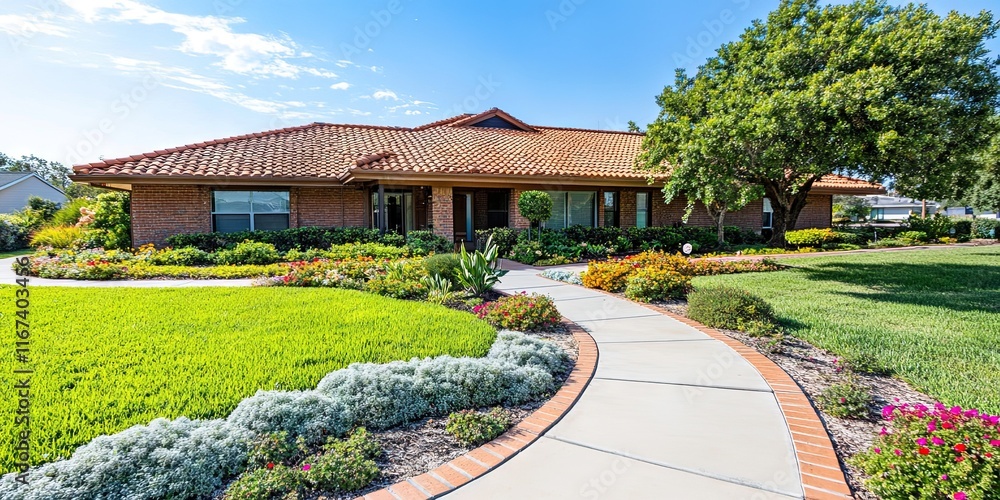 Wall mural real estate photo of assisted living