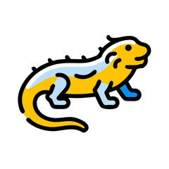 illustration of a gecko