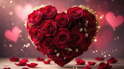  a romantic valentines day design featuring