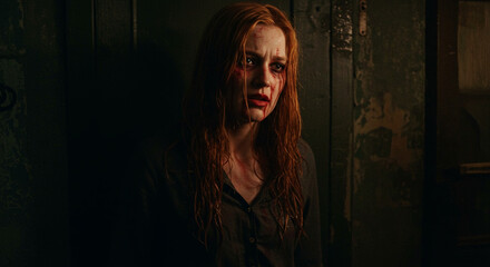 a realistic character from a horror movie
