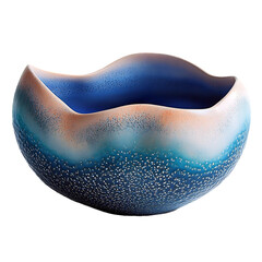 Fototapeta premium [Transparent Background PNG]Abstract Ceramic Bowl with Gradient Color