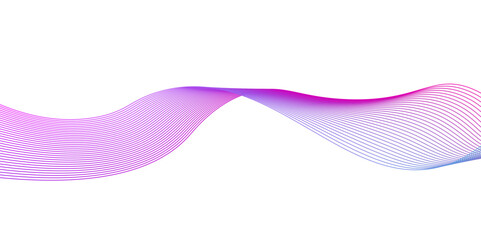 Fototapeta premium Futuristic abstract background with shining pink wave lines pattern for banner,Abstract soft wave lines dynamic flowing pink light isolated background,abstract stripe design