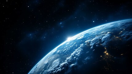 Obraz premium Earth from Space in Stunning Detail