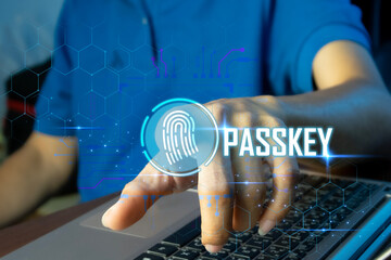 The idea of ​​using Passkey instead of a code set for maximum security Biometric Lock.