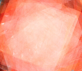 Abstract colorful watercolor background with different geometric elements