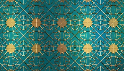 Obraz premium Ramadan Kareem Lanterns and Crescent Moon Decoration Backgrounds