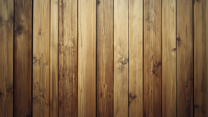 Fototapeta premium ウッド 木材 背景｜ background image of a wooden texture wallpaper with straight vertical patterns. Generative AI