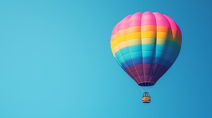 Fototapeta premium hot air balloon in the sky