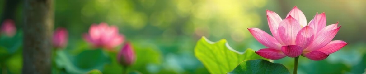 Soft pink petals and lush greenery blend together in harmony, flowers, garden
