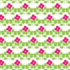 seamless background with flowers