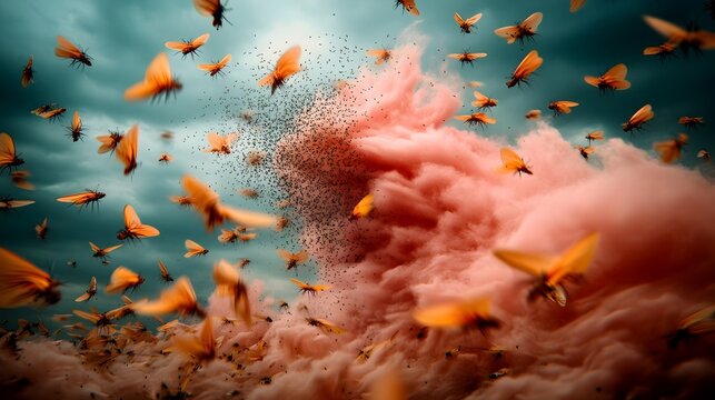 Swarming Pattern รูปภาพMas.pest – เลือกดูภาพถ่ายสต็อก เวกเตอร์ และวิดีโอ58 | Adobe Stock