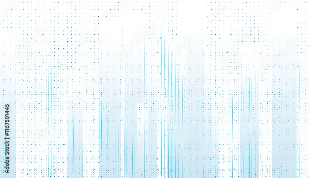 Poster blue and white minimal geometric abstract background. vector graphic design
