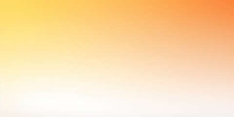Fototapeta premium Color gradient background, abstract pastel rainbow. Light yellow orange color gradation, yellow blur effect perfect for dynamic and creative backgrounds